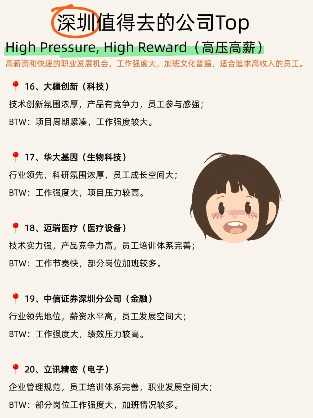 深圳值得去的神仙公司