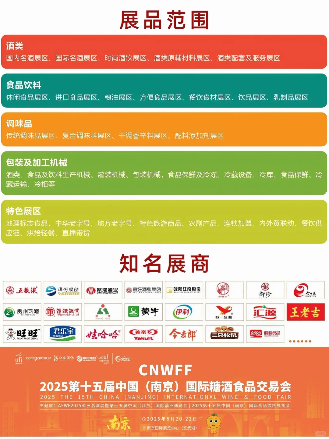 好起来了，南京55000㎡的国际糖酒会来啦！