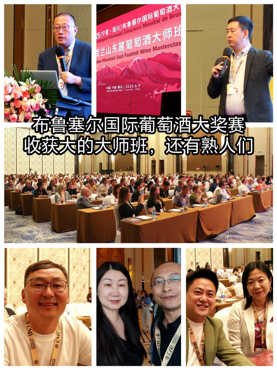 布鲁塞尔葡萄酒大奖赛，大师班，还有熟人们