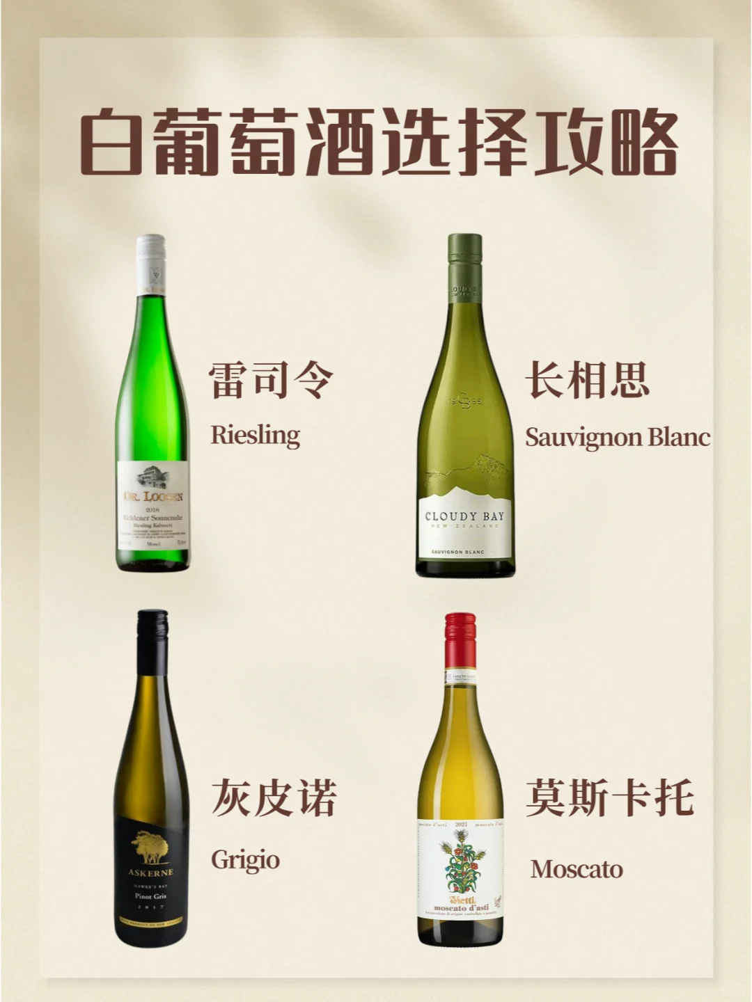 白葡萄酒选择困难症？?