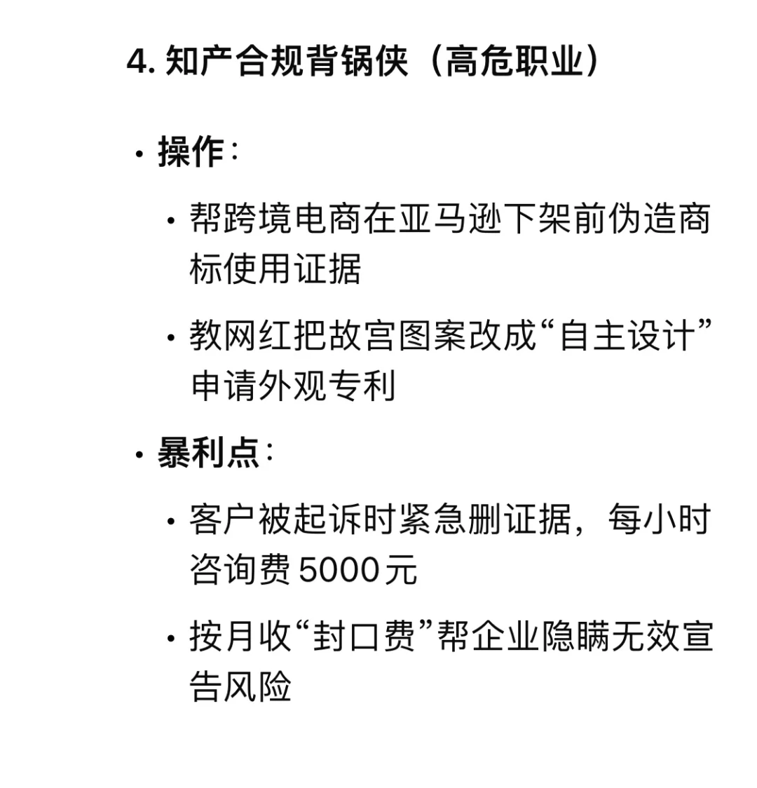 知识产权最赚钱的细分领域!