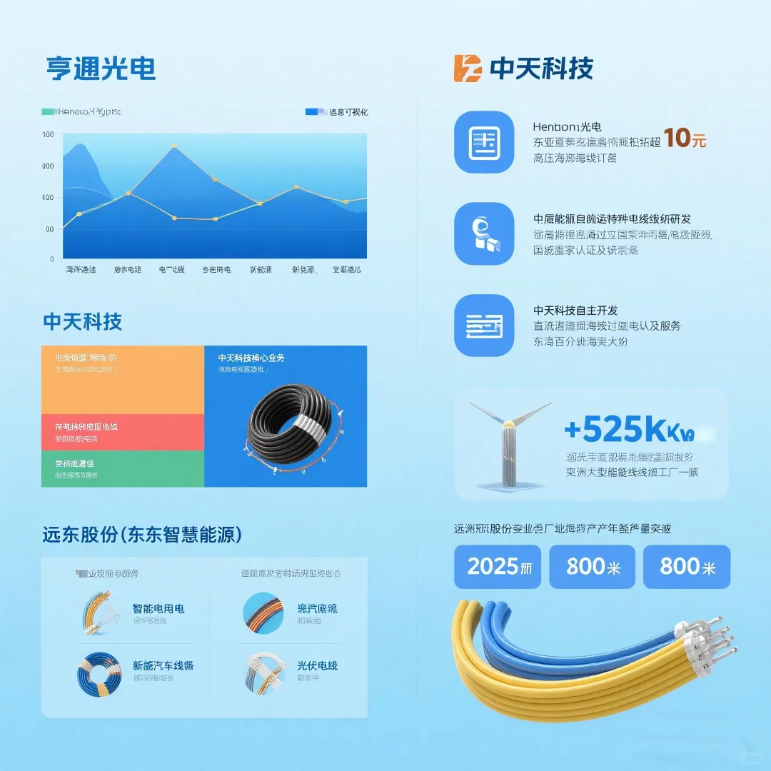 2025年电缆行业龙头企业有哪些