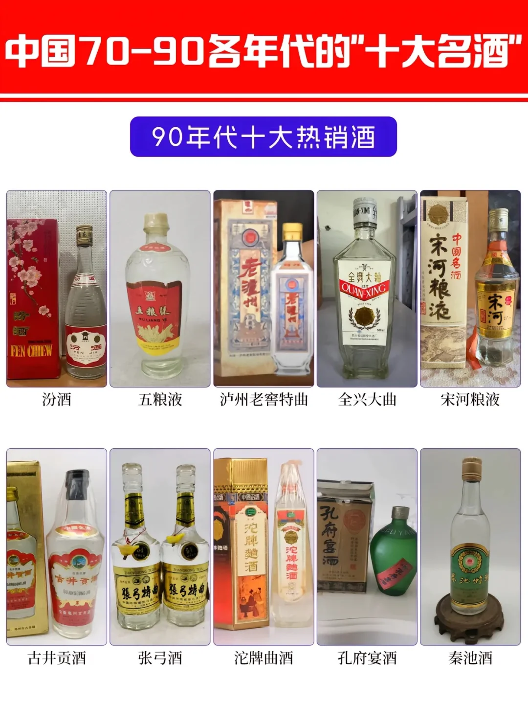 这些酒 70-90年代的“液体时光机”?