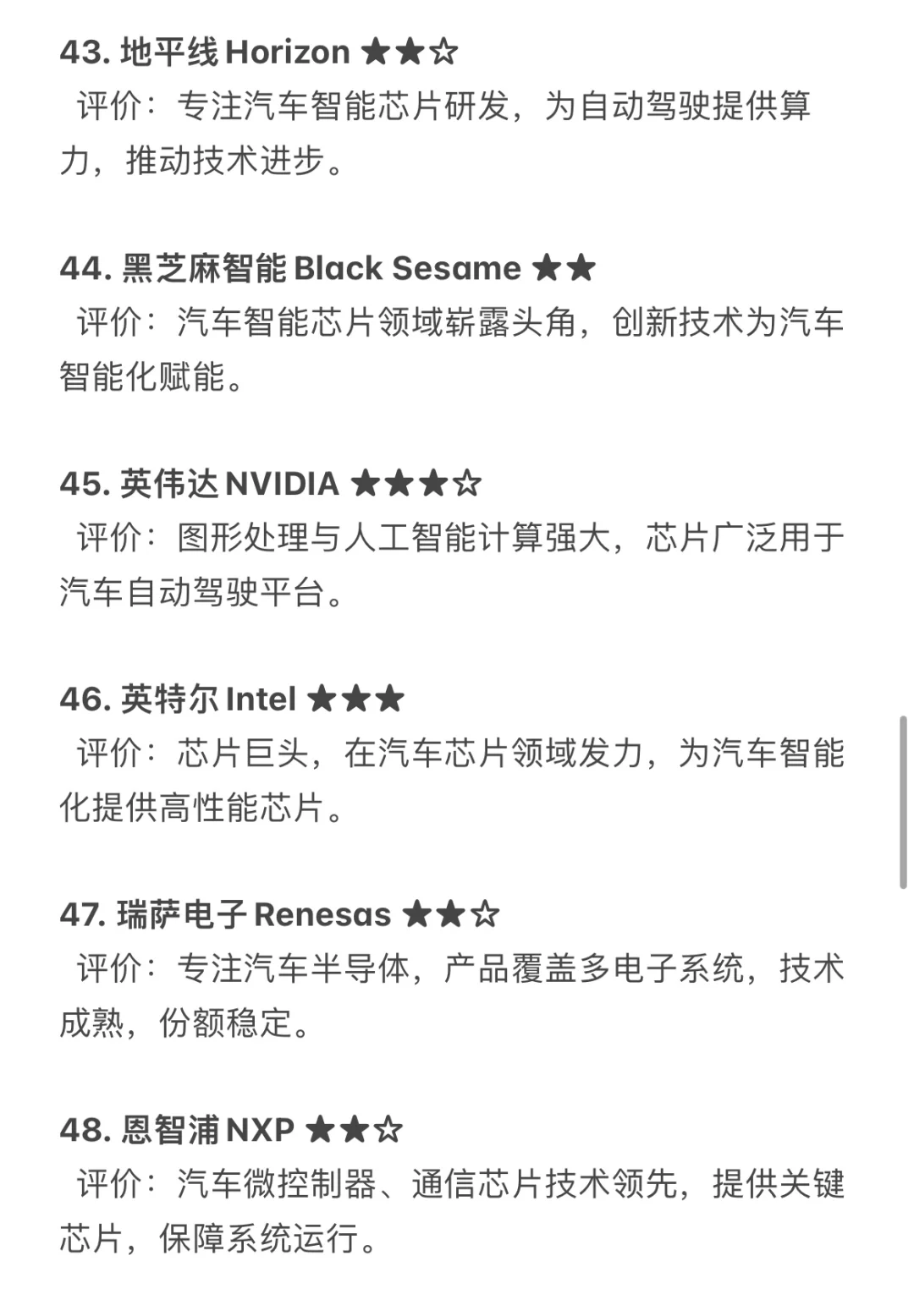 汽车行业Tier1类推荐就业企业汇总，求职干货