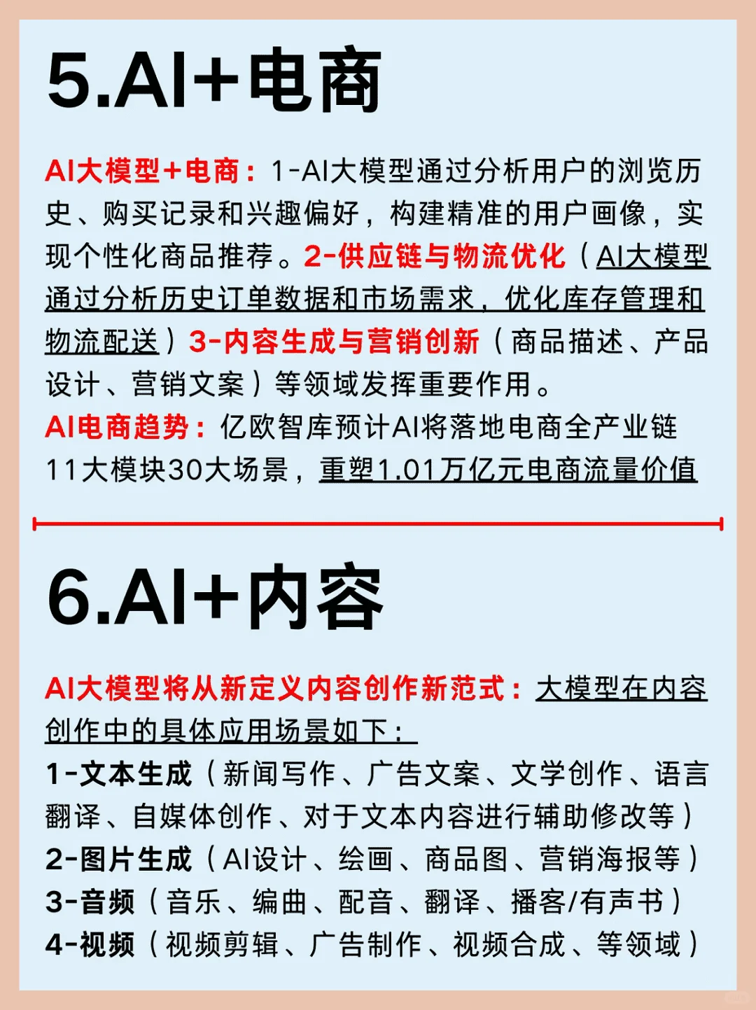 2025年AI大模型六大行业趋势解析