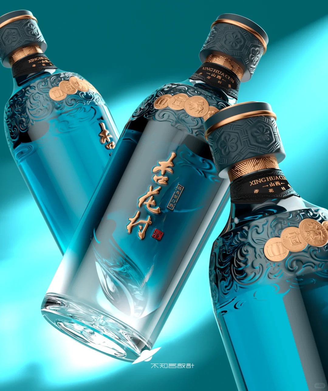清香型白酒设计极具精致感