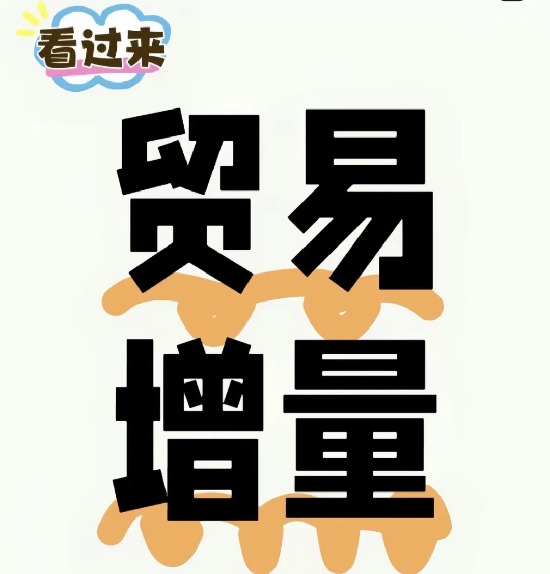贸易增量，贸易带量，企业孵化，企业增量。