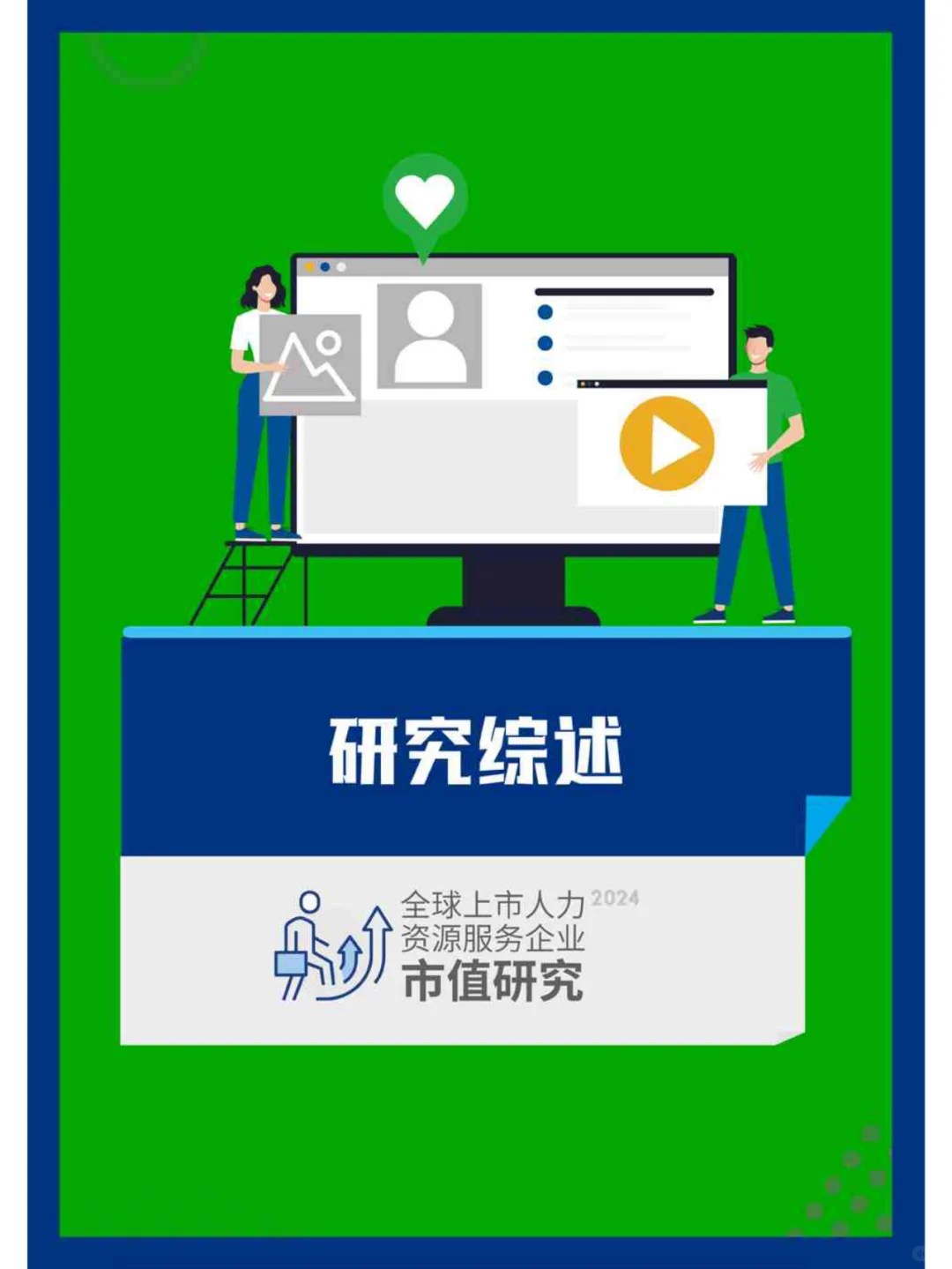 2024全球上市人力资源服务企业市值研究报告
