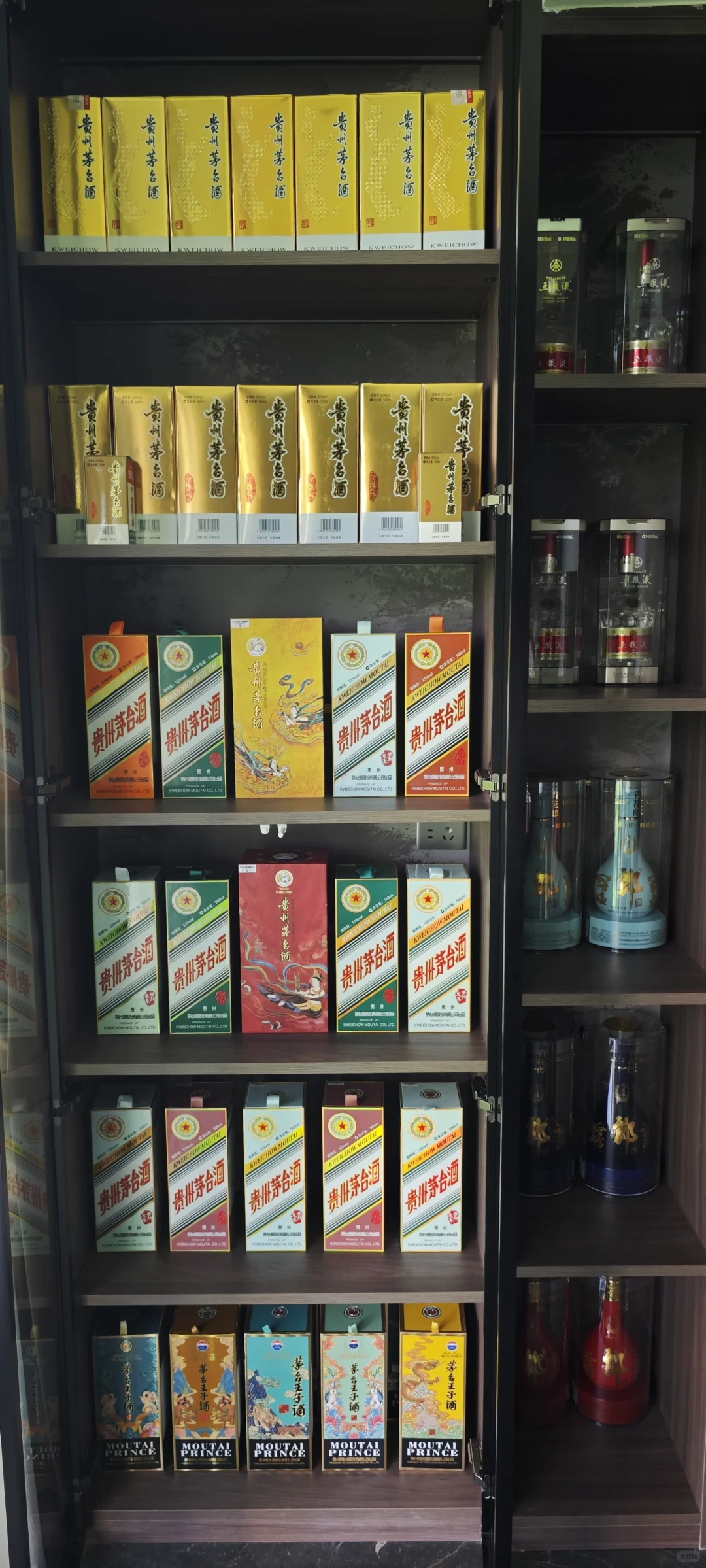 90后的酒柜，看看大家的