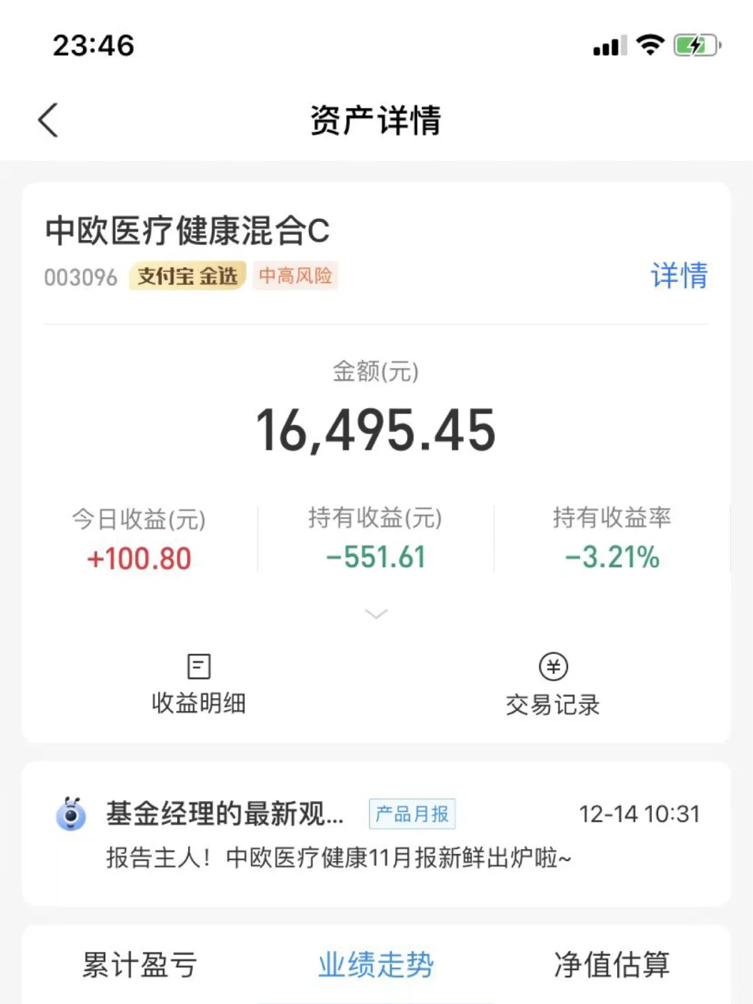 2021.12.16｜基金操作