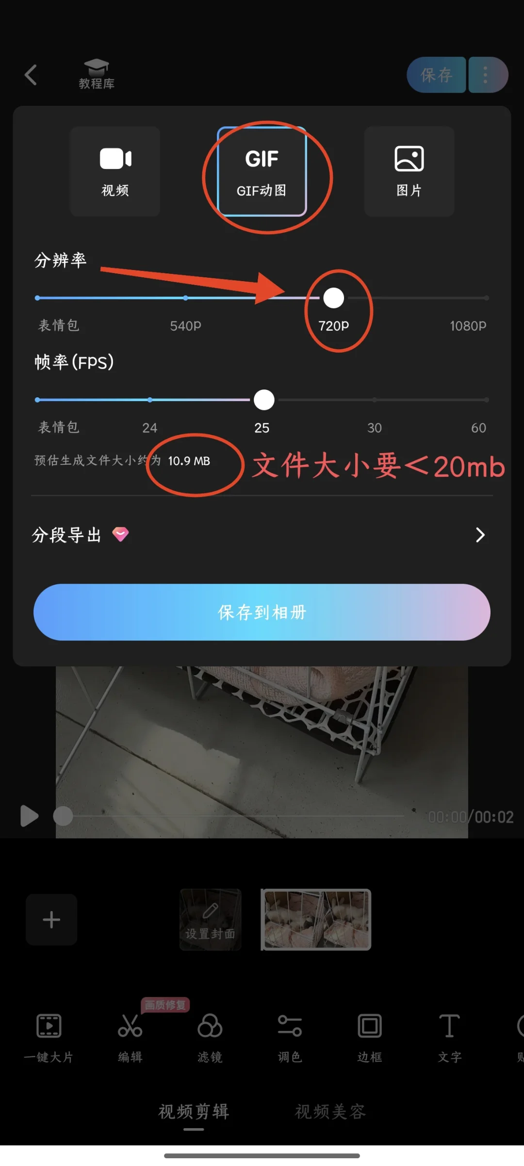 小红书发动图？GIF转WEBP文件格式不支持？