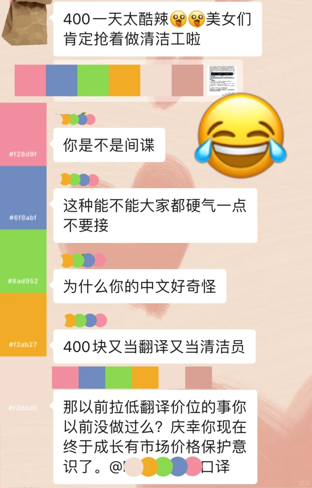 翻译圈部分现状