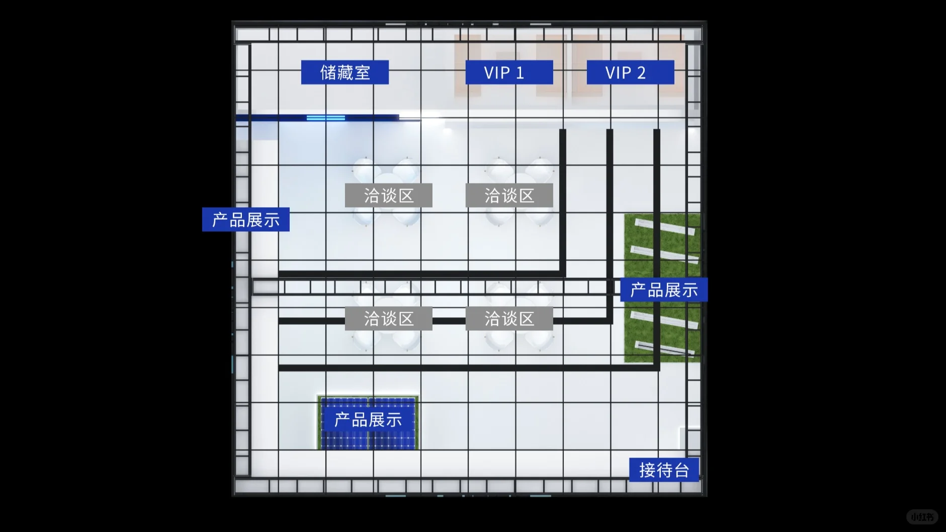 光伏展分享｜简洁框架打造高效展示空间