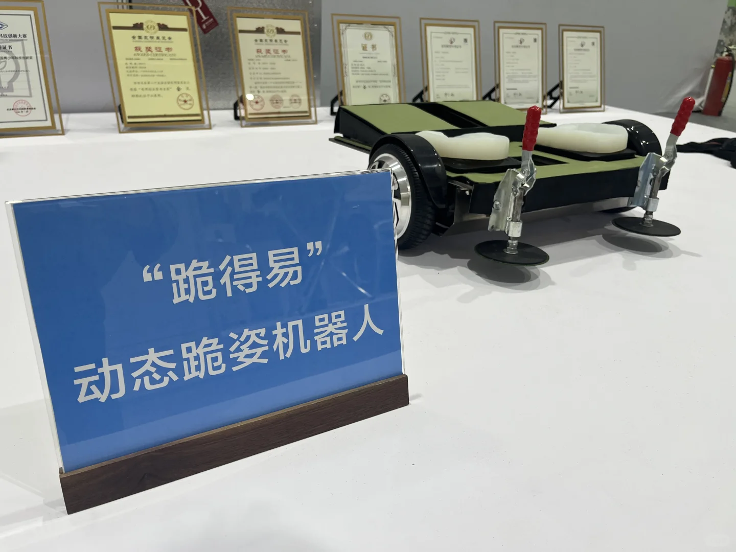 科学老师去参观国家级发明展览会