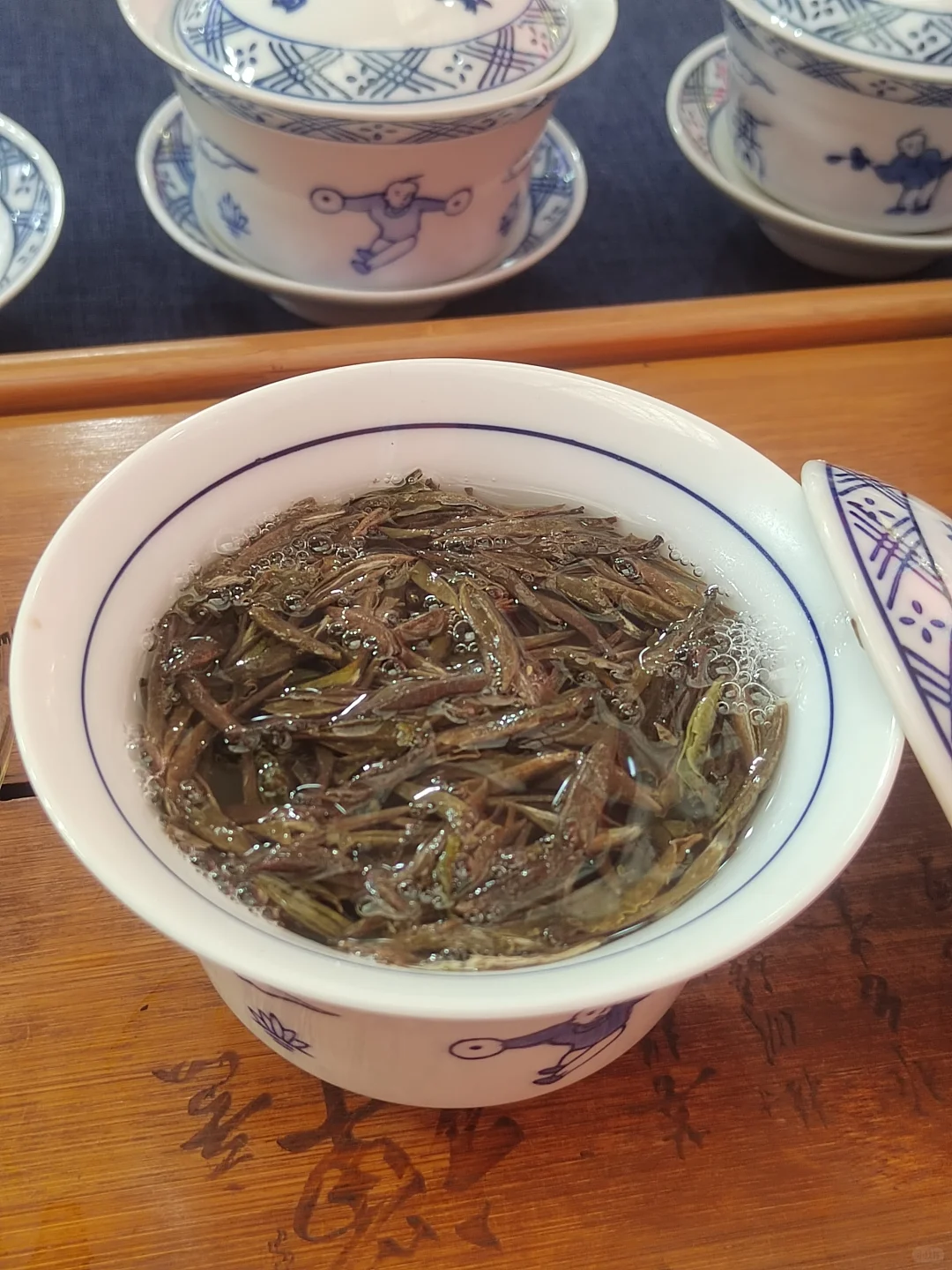 邯郸茶博会喝老银针