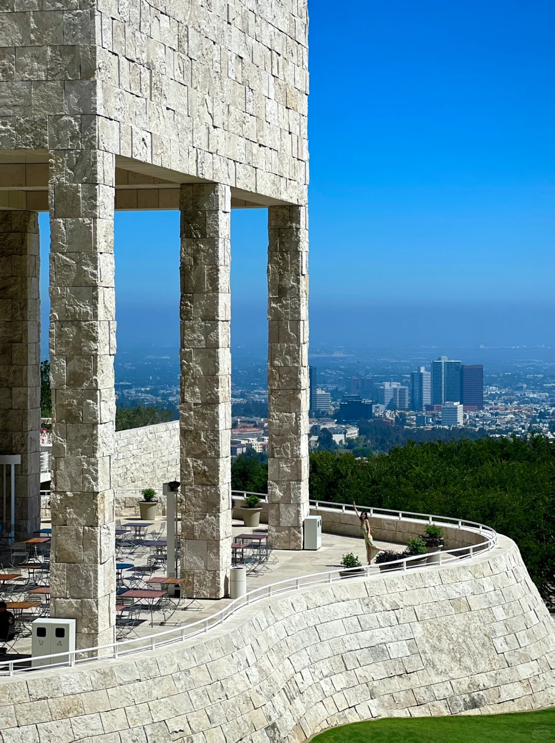 Getty Center｜Strikes the eye from afar