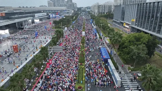 厦门马拉松赛将在国际会展中心起跑！