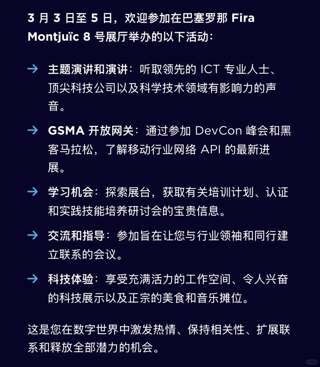 2025MWC 全球数字展览