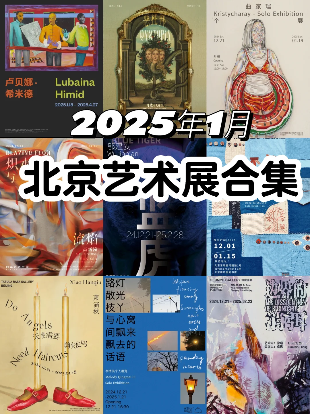 ✅2025年1月北京艺术展合集