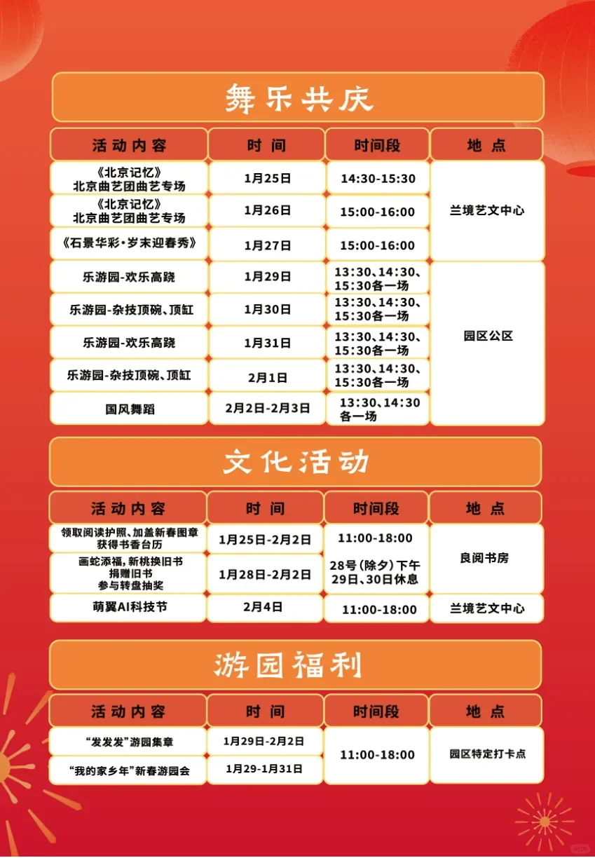 北京五福游园会‼️畅玩10天✅大集+光影展