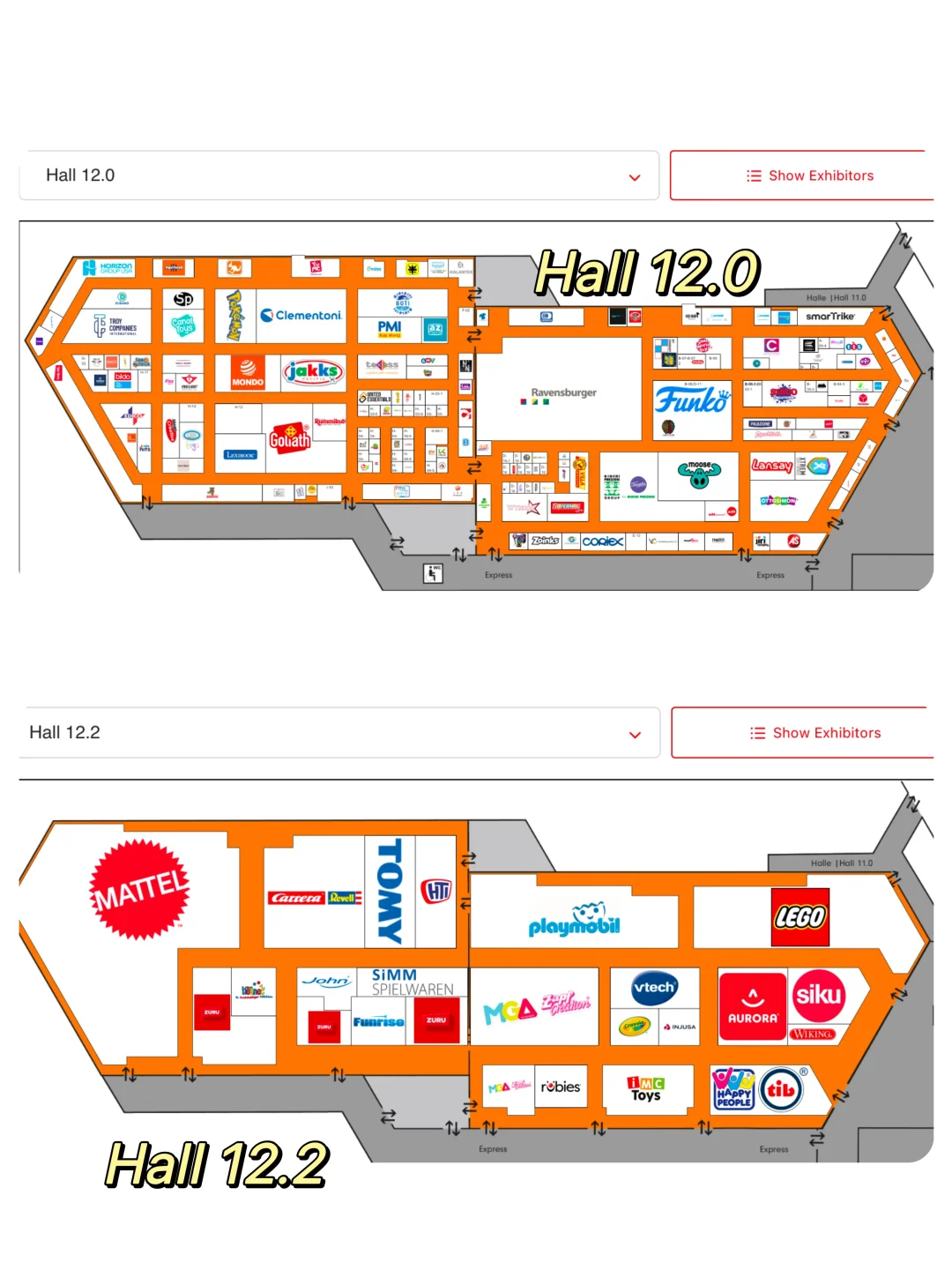 ??德国纽伦堡玩具展2025?含各展馆截图