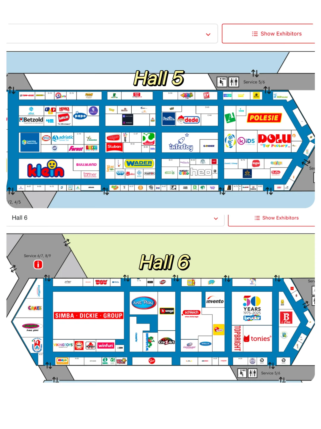 ??德国纽伦堡玩具展2025?含各展馆截图