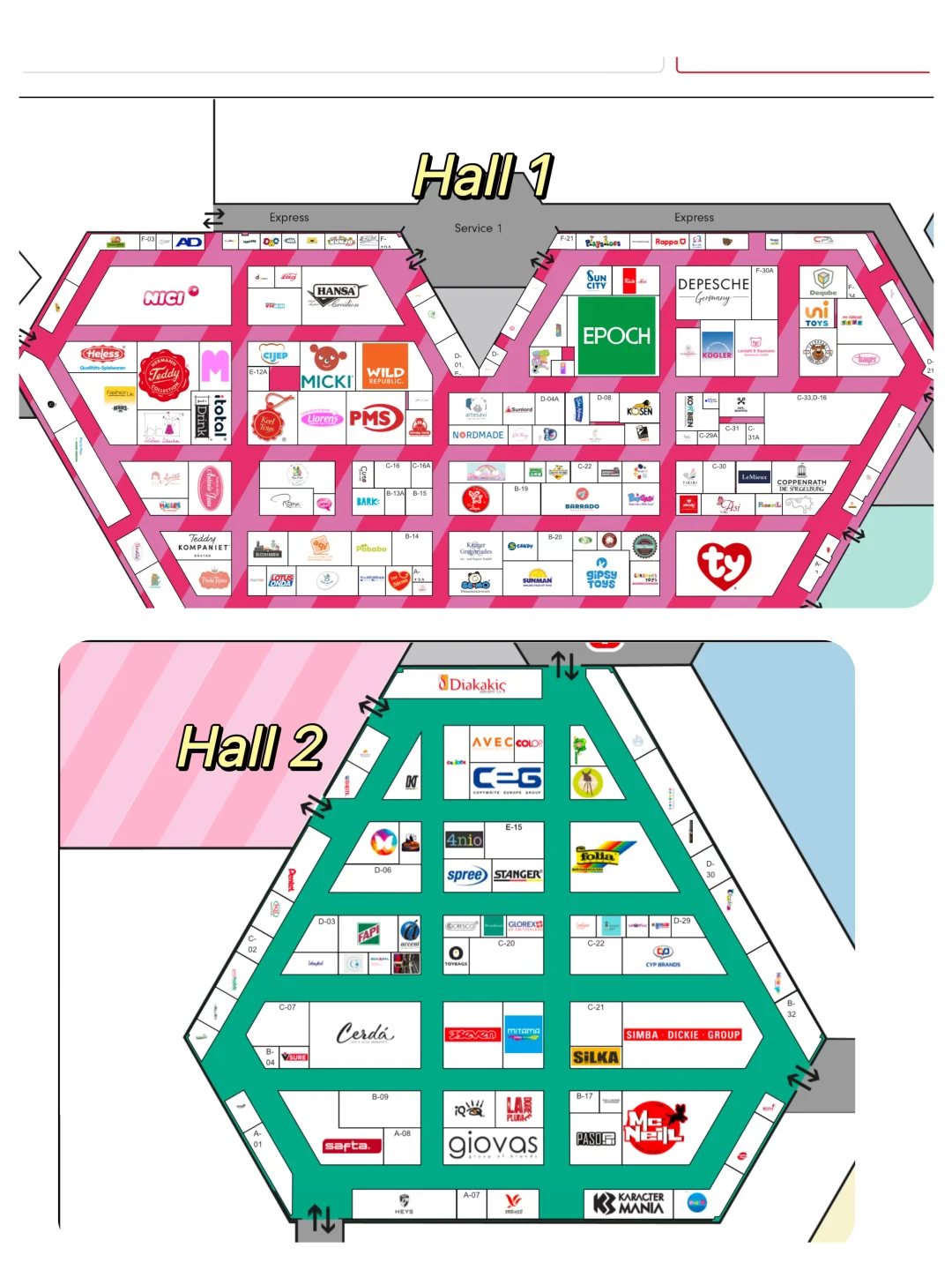 ??德国纽伦堡玩具展2025?含各展馆截图