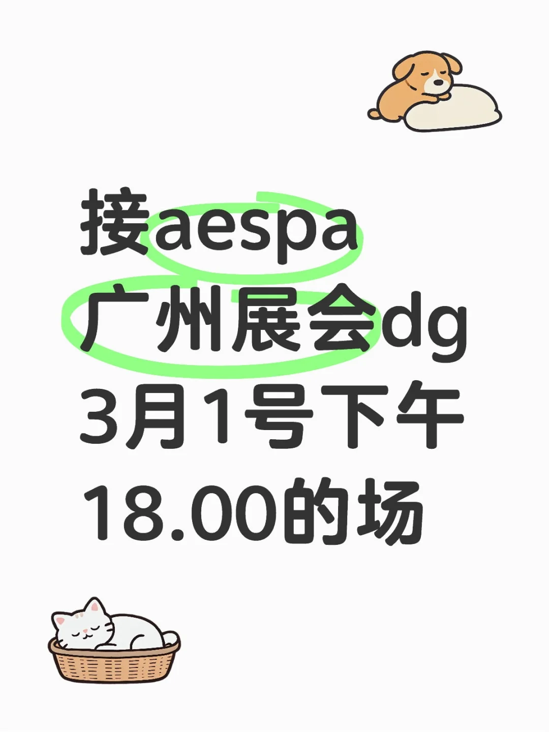 接aespa展会dg