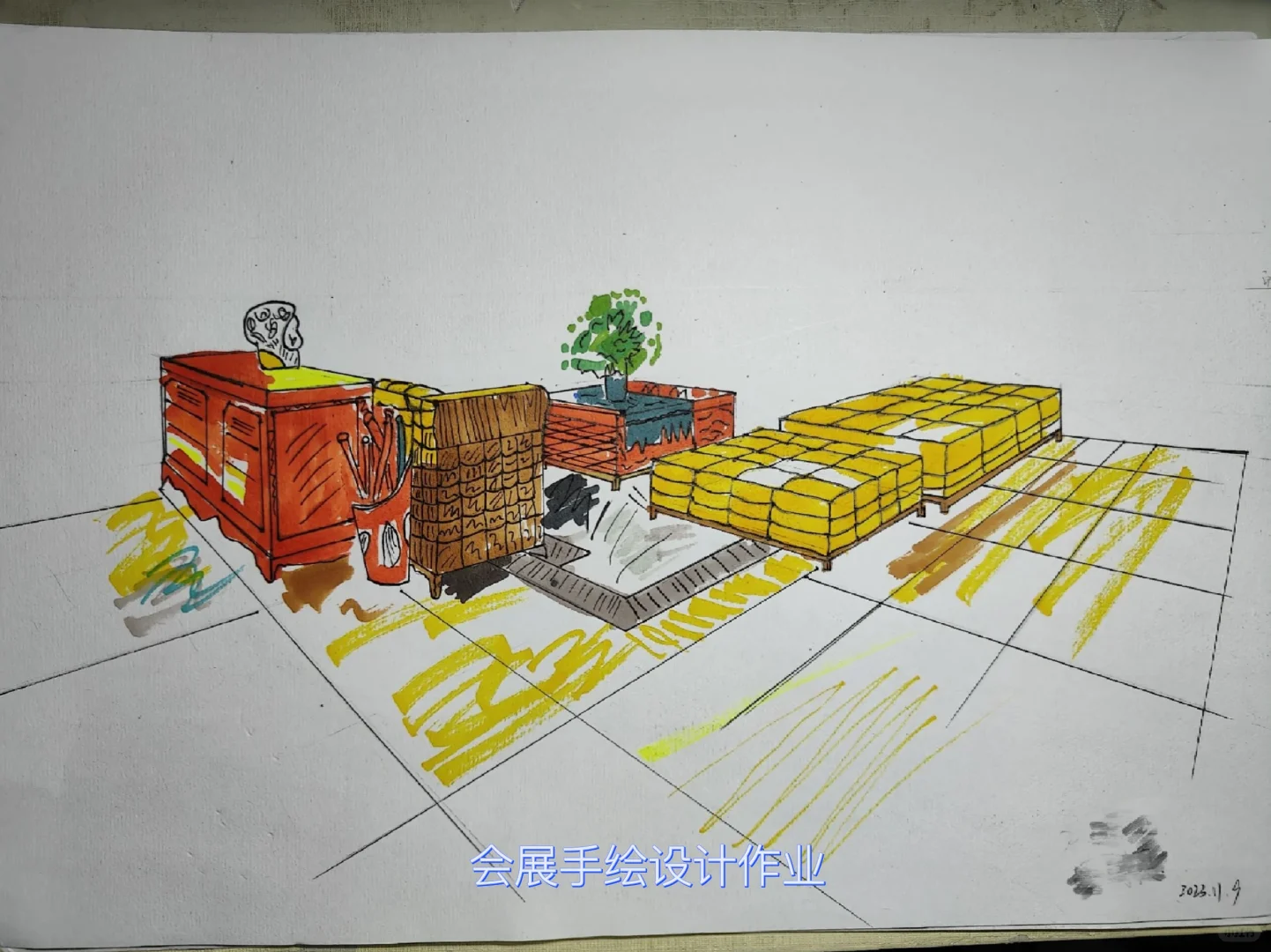 看过来 会展策划与管理要不要学画画课呢?