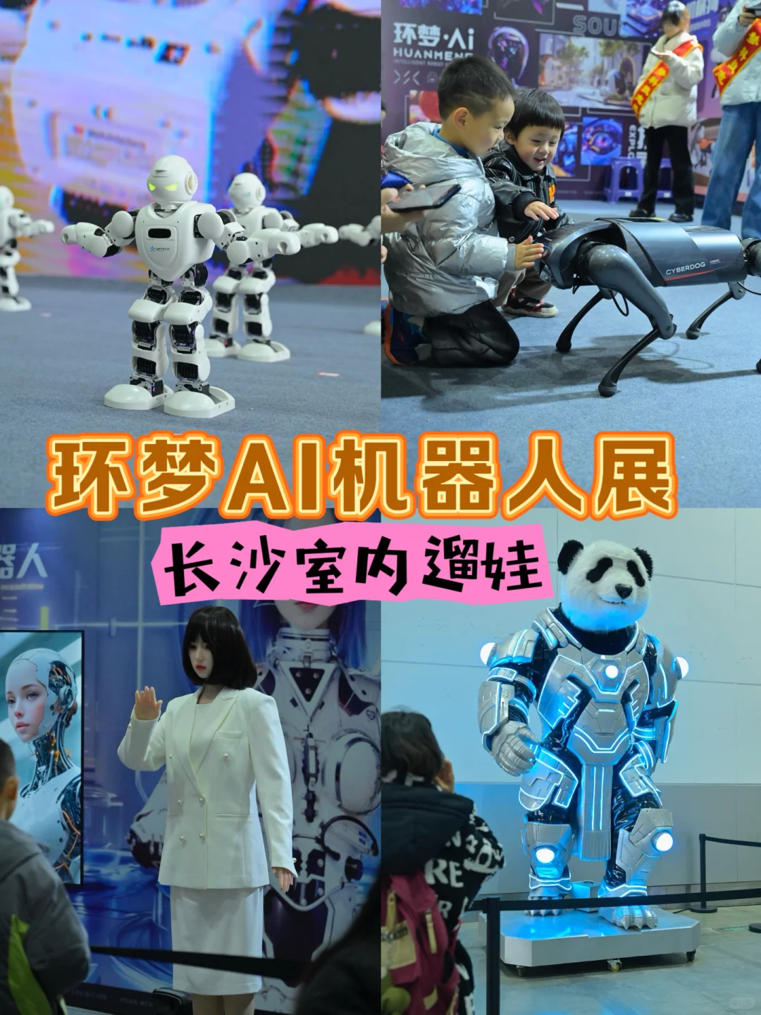 Ai机器人展，给孩子种下科技种子！