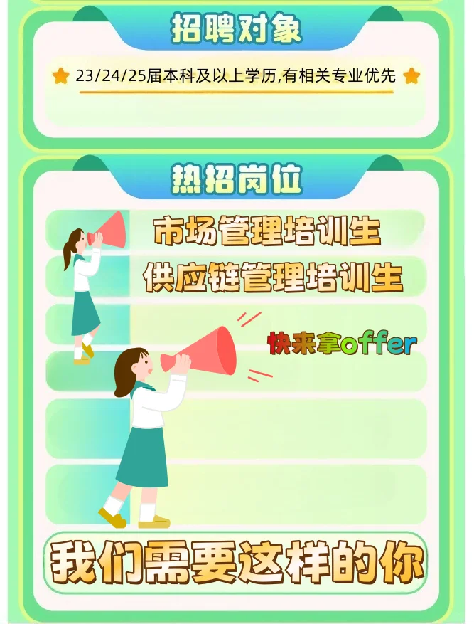 屈臣氏2025春招!要23/24/25届!尽快投递!