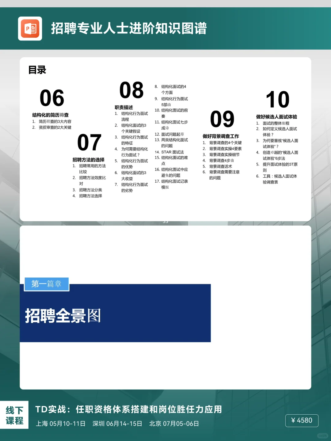 揭秘！招聘专业人士进阶知识图谱，职场必备