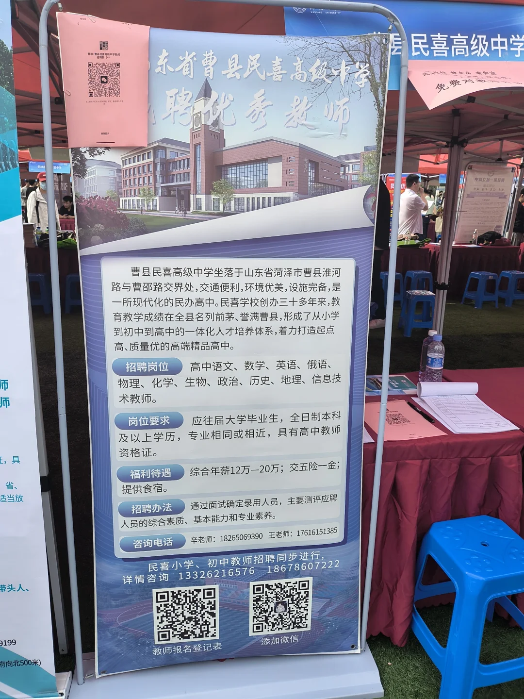潍坊学院招聘会部分展示