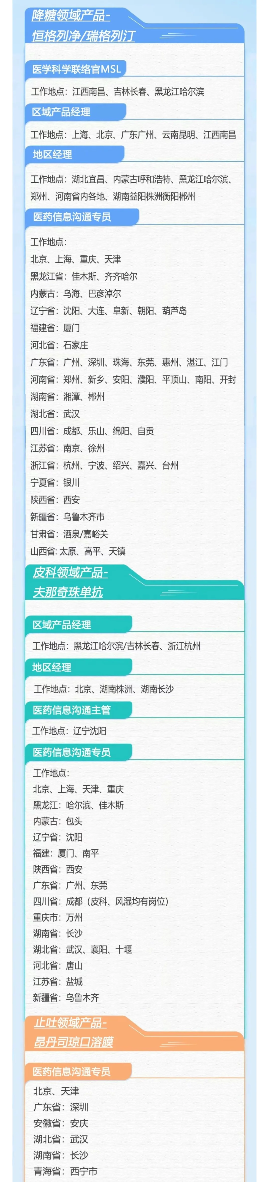 恒瑞五月招聘！