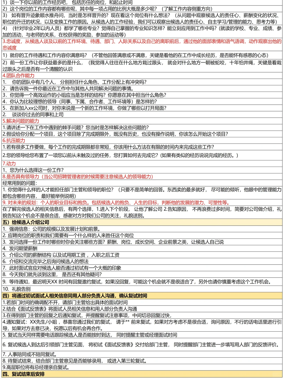 突然发现会招聘的HR 都好会说啊…