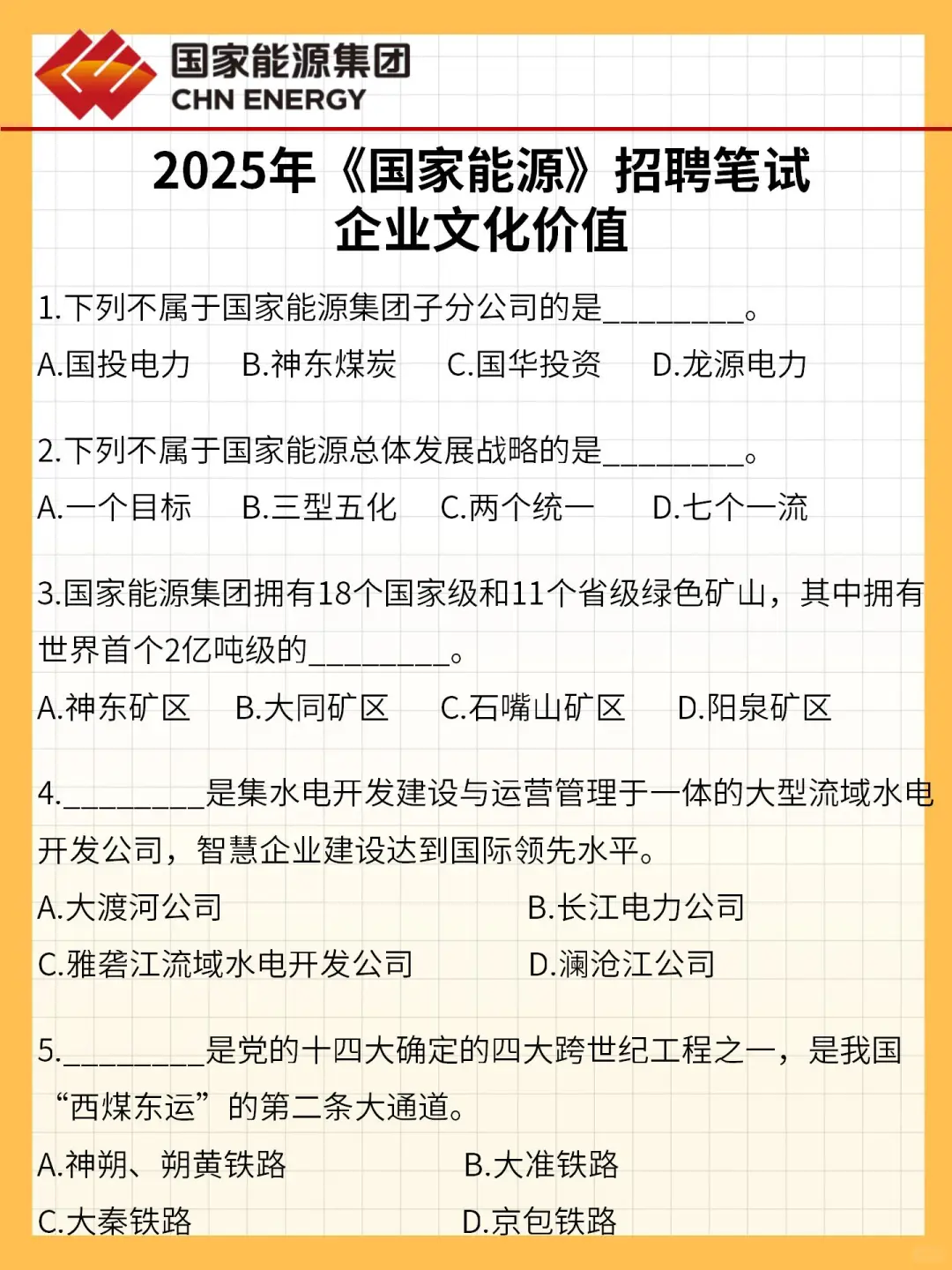 25国家能源招聘新通知，进度为0的人要看