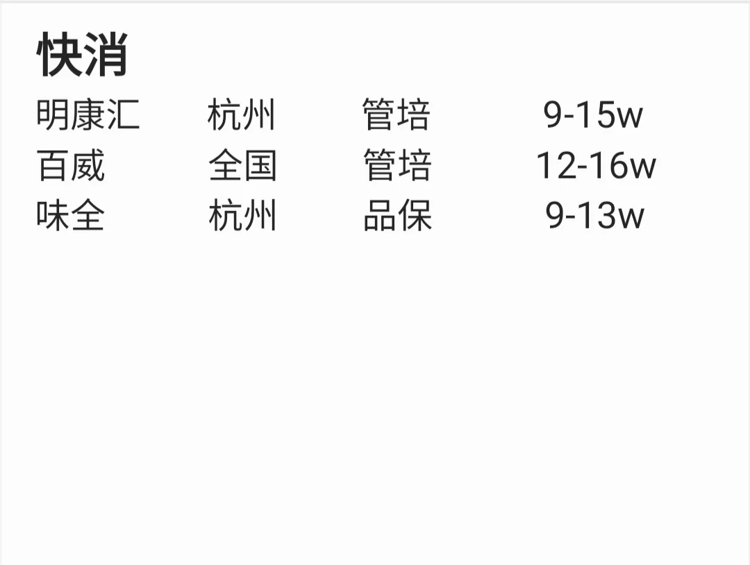 农艺与种业就业(非销售岗)