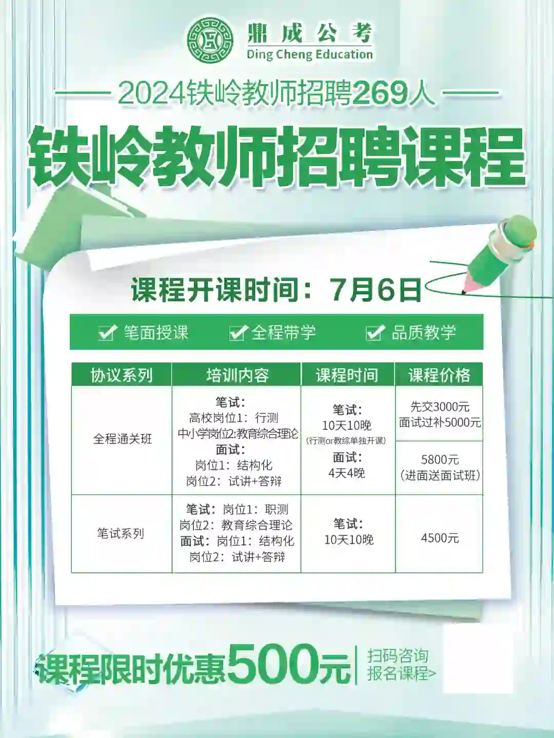 铁岭教师招聘公告已出：269人❗​