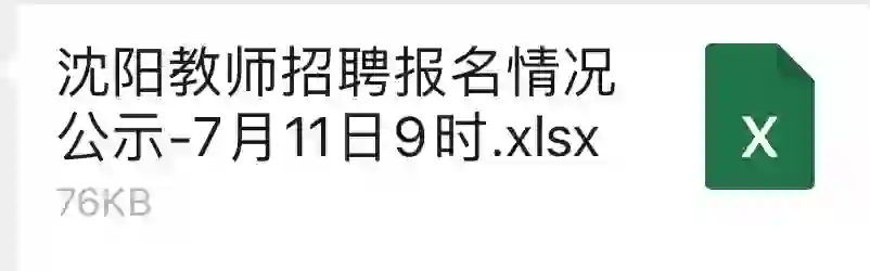 24年沈阳教师招聘笔试报名人数统计最新消息