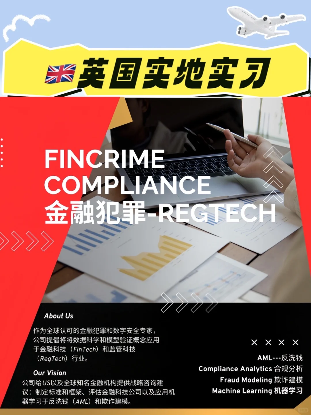 ?最热门英国本土实习岗位-Fincrime‼️