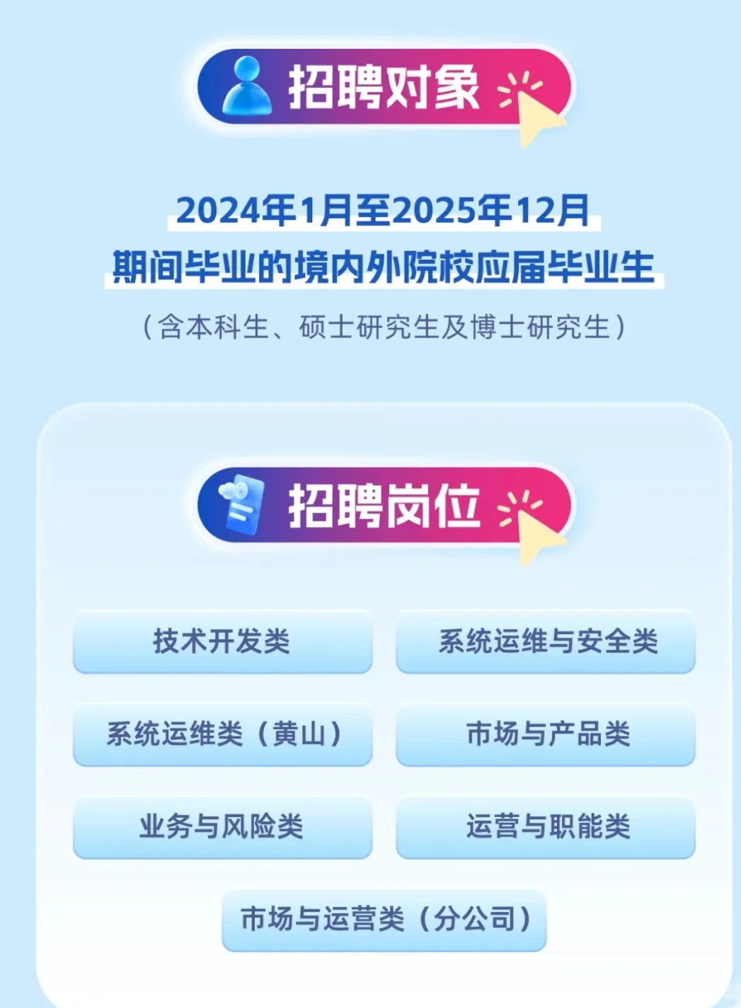 大型国企|中国银联2025校园招聘刚发2小时