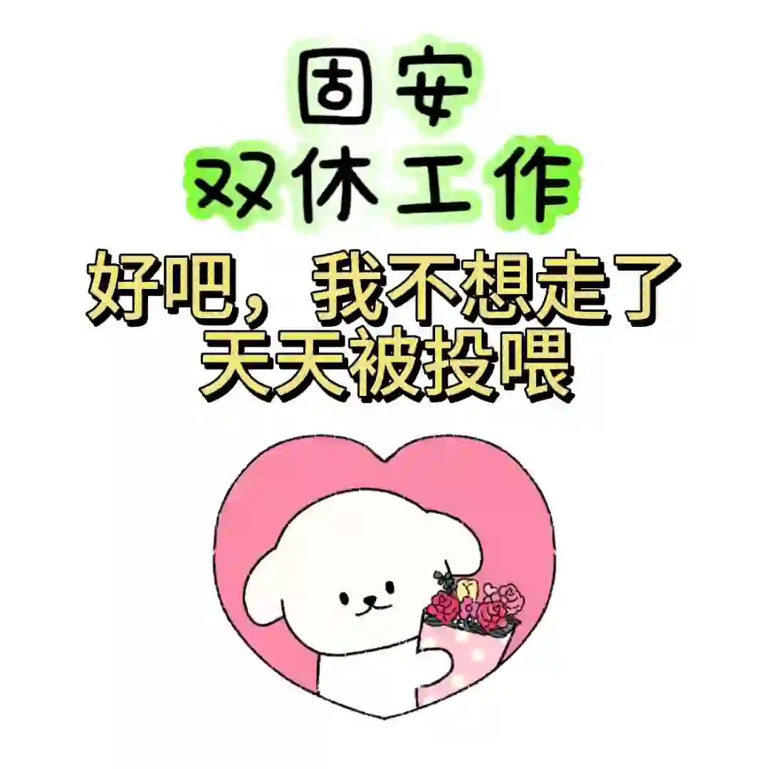 固安双休工作