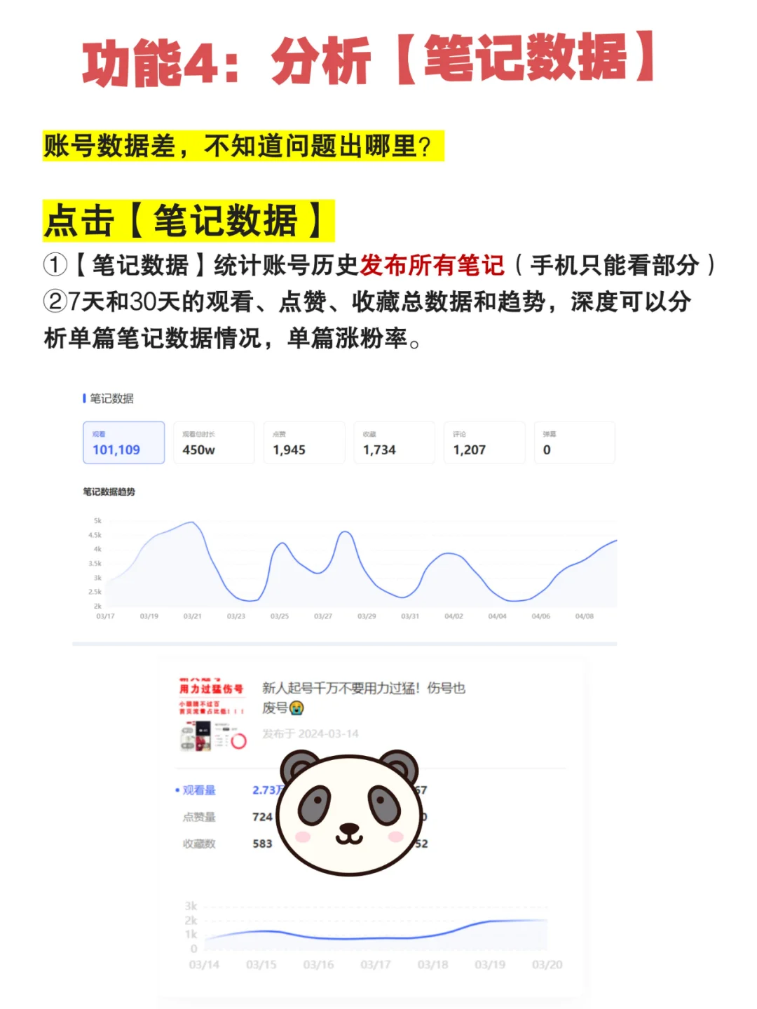 隐藏用法㊙️小红书网页版找爆款，看数据