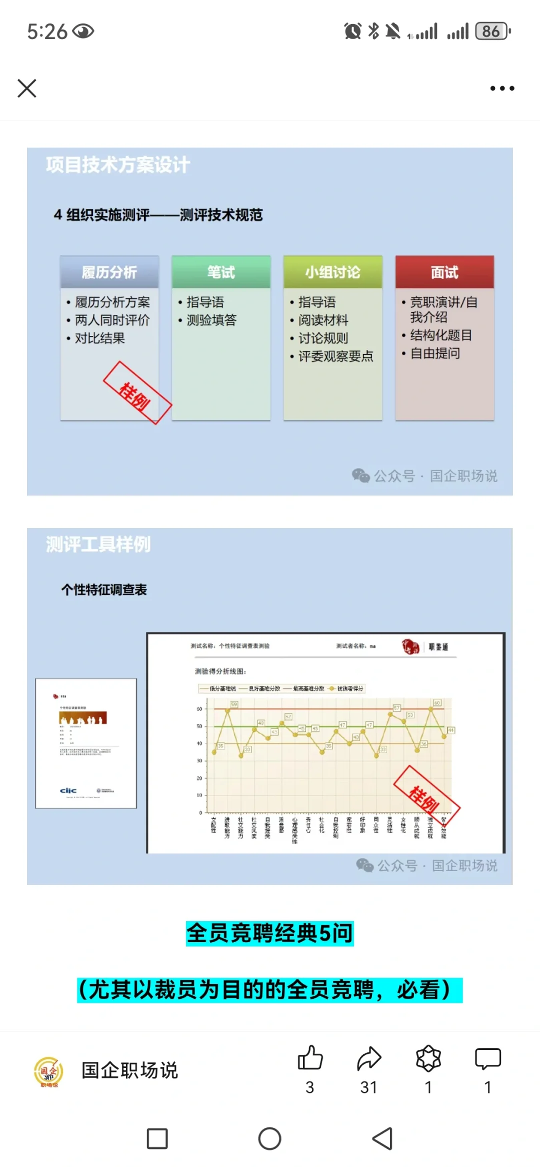 G企??，是时候该了解下全员竞聘了