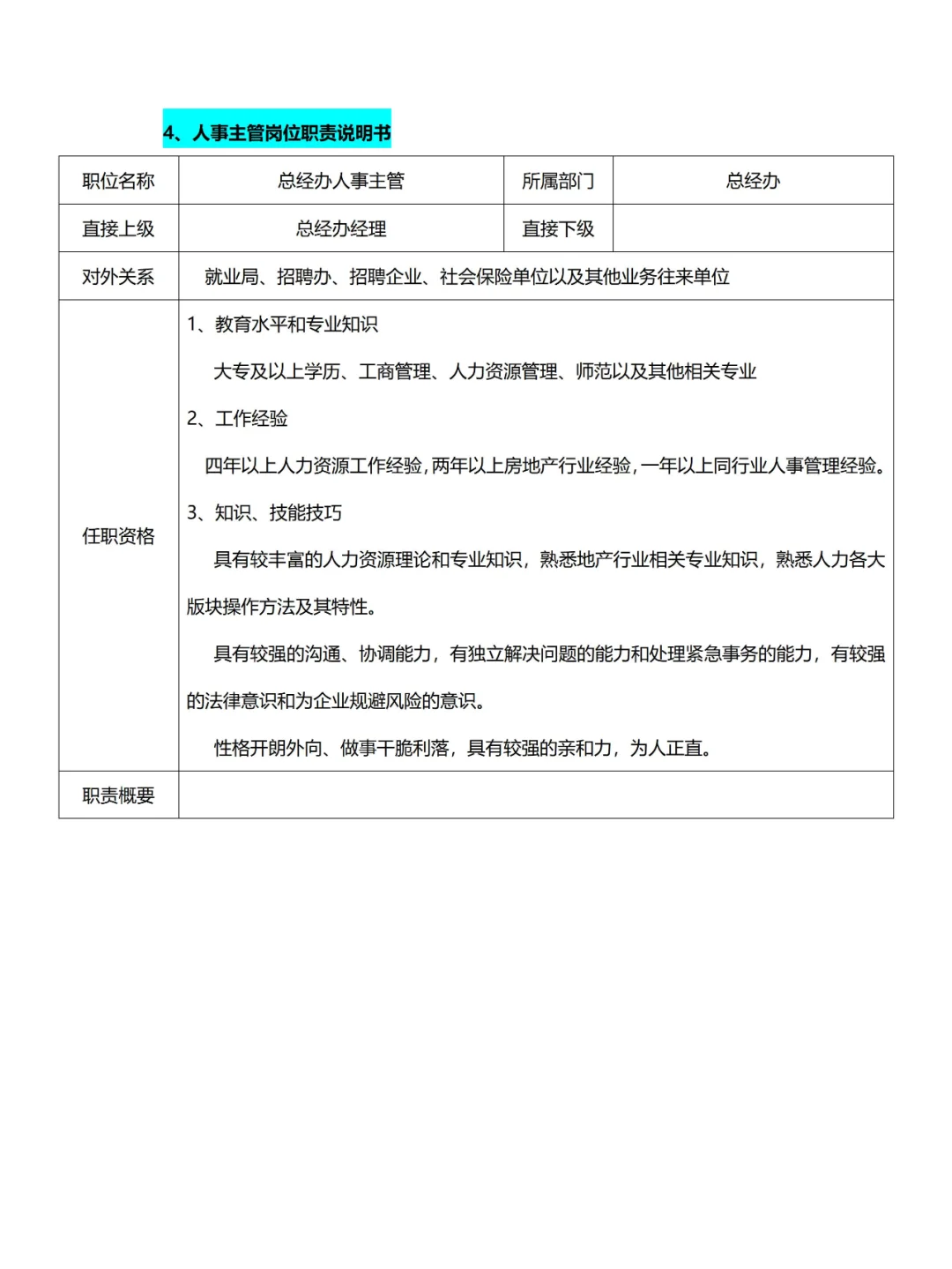 ?总经办/综合办❗组织架构及岗位职责