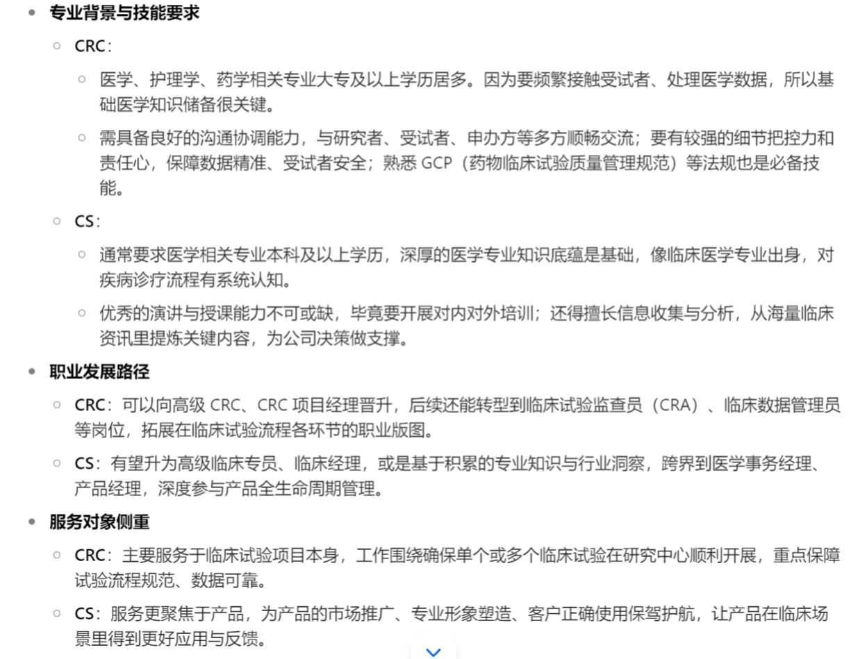 护理成功转行医疗公司??