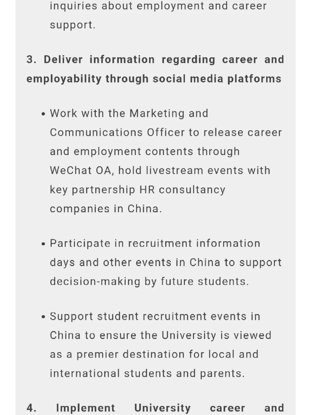 悉尼大学上海招聘