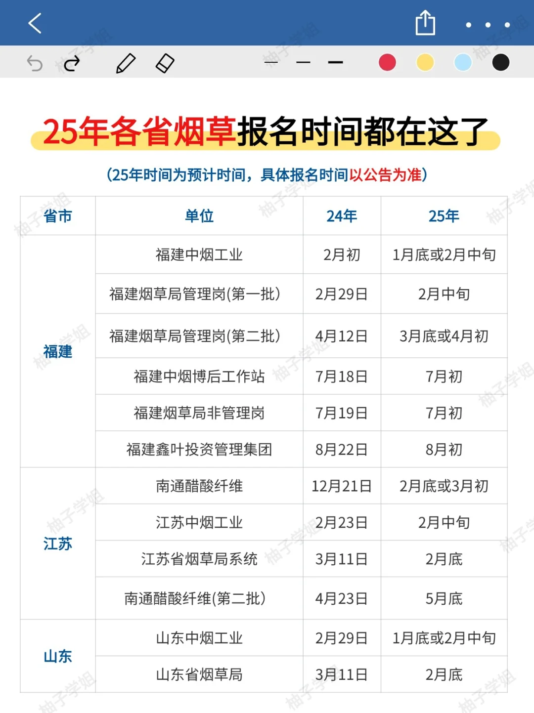 ?2025年中国烟草招聘全国巡考开始啦❗