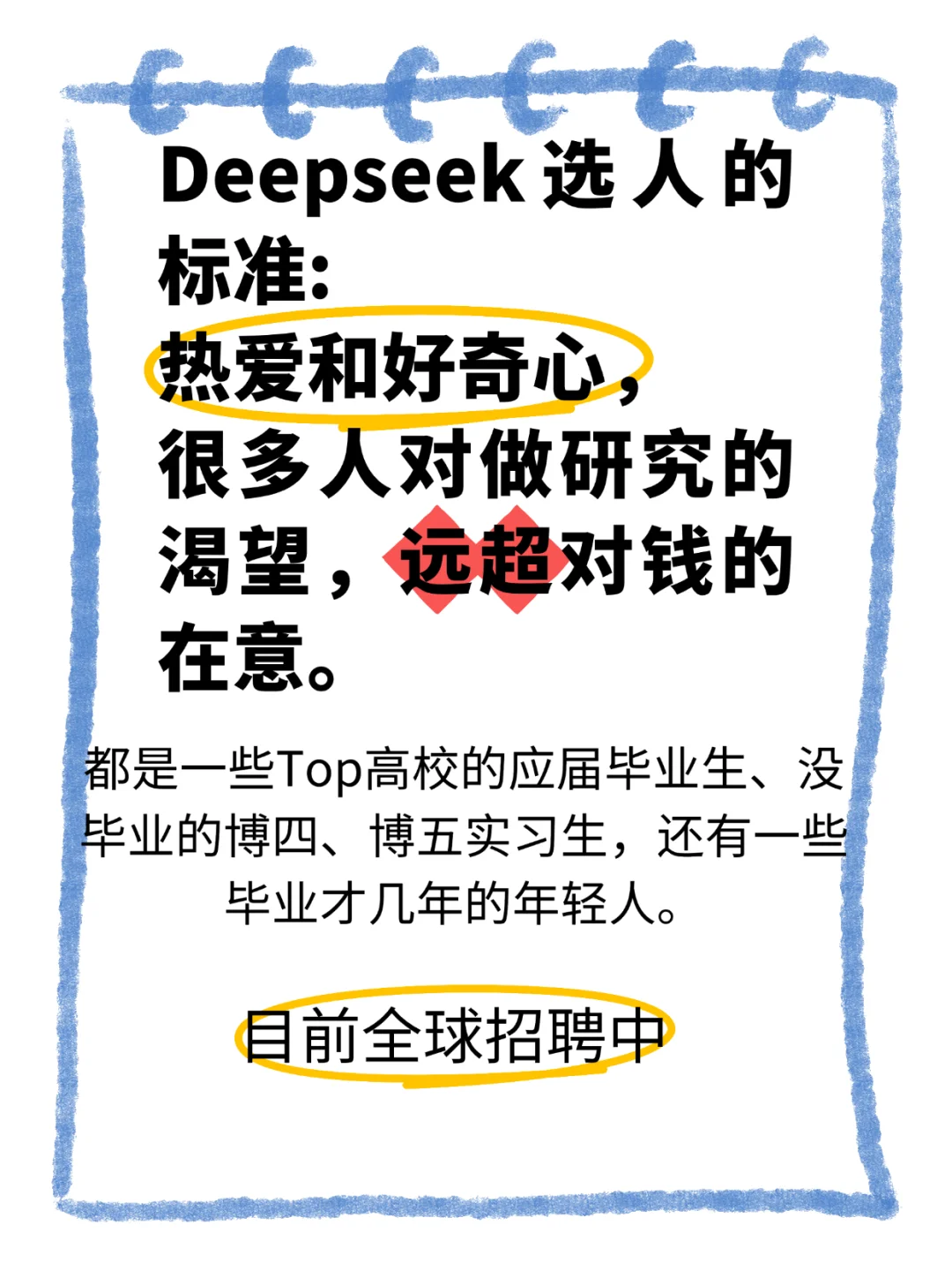 Deepseek 全球招聘中，现有员工都啥样