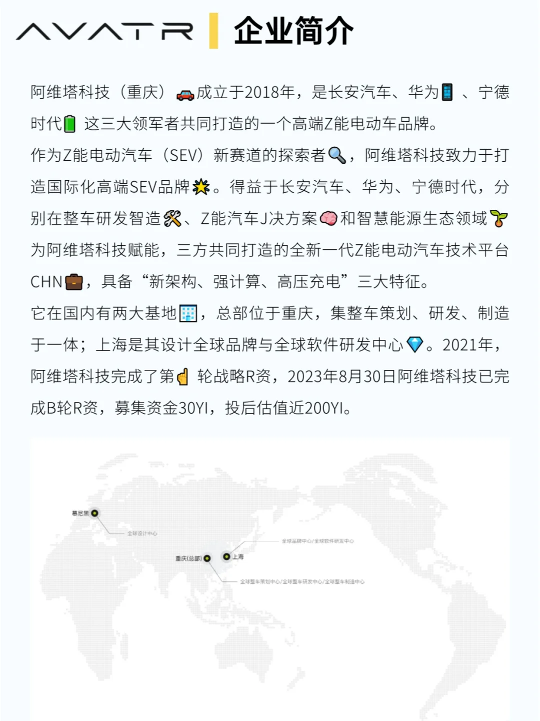 每天了解一家民营企业|阿维塔重庆?